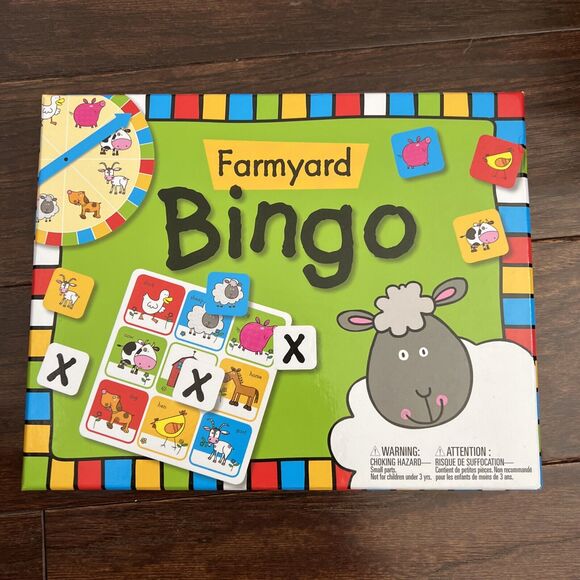 Farmyard Bingo Animal Game Make Believe Ideas 2011 Lara Ede - Picture 1 of 3